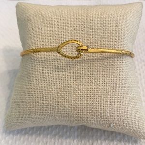 Stella&Dot Gold Vintage Charm Bangle Bracelet Retired Sample
